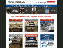 Tablet Screenshot of colterpeterson.com